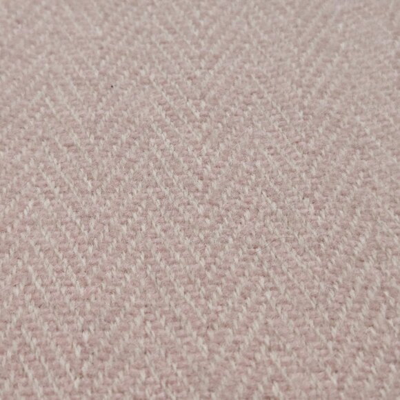NWOT McNutt Cashmere Pink Herringbone Scarf Ireland - Picture 6 of 9